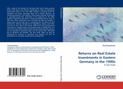 Cover Returns on Real Estate Investments in Eastern Germany in the 1990s