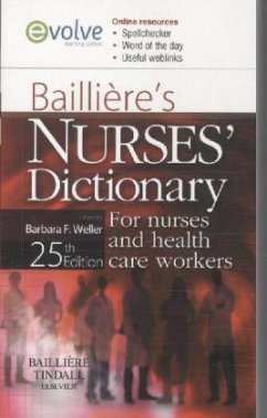 Cover Bailliere's Nurses' Dictionary