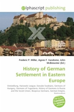 History of German Settlement in Eastern Europe