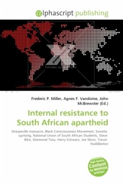 Internal resistance to South African apartheid