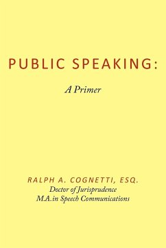 Public Speaking - Cognetti, Esq. Ralph A.