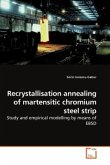Recrystallisation annealing of martensitic chromium steel strip