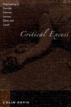 Critical Excess - Davis, Colin