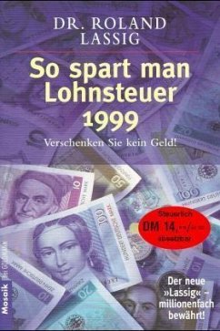 So spart man Lohnsteuer 1999