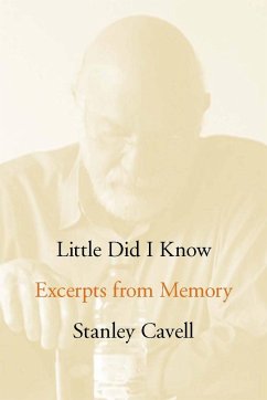 Little Did I Know - Cavell, Stanley