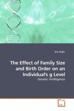The Effect of Family Size and Birth Order on an Individual's g Level - Stiglic, Ana