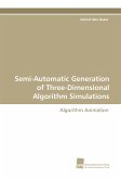 Semi-Automatic Generation of Three-Dimensional Algorithm Simulations