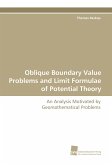 Oblique Boundary Value Problems and Limit Formulae of Potential Theory