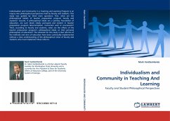Individualism and Community in Teaching And Learning