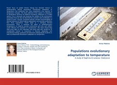 Populations evolutionary adaptation to temperature