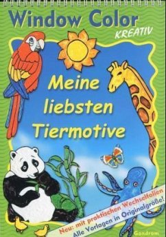 Meine liebsten Tiermotive / Window Color kreativ