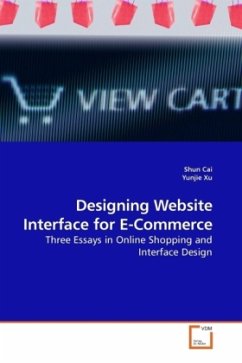 Designing Website Interface for E-Commerce - Cai, Shun;Xu, Yunjie