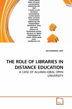 THE ROLE OF LIBRARIES IN DISTANCE EDUCATION - Arif, Muhammad