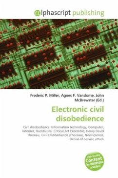 Electronic civil disobedience