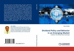 Dividend Policy and Behavior in an Emerging Market - Mollah, Sabur