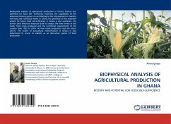 BIOPHYSICAL ANALYSIS OF AGRICULTURAL PRODUCTION IN GHANA