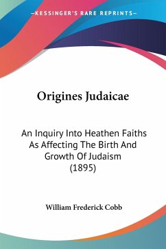 Origines Judaicae - Cobb, William Frederick