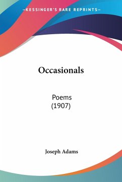 Occasionals - Adams, Joseph