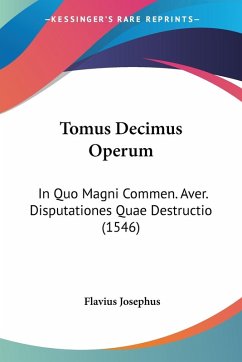 Cover Tomus Decimus Operum