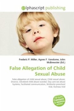 False Allegation of Child Sexual Abuse