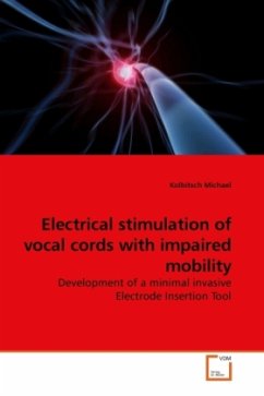 Electrical stimulation of vocal cords with impaired mobility - Michael, Kolbitsch