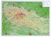 Harz, Reliefkarte Harz, Reliefkarte