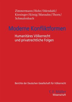 Moderne Konfliktformen - Hobe, Stephan; Kieninger, Eva-Maria; Schmalenbach, Kirsten