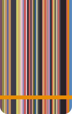 Cover Libreta Apaisada: Stripes ( 10 X 15 )