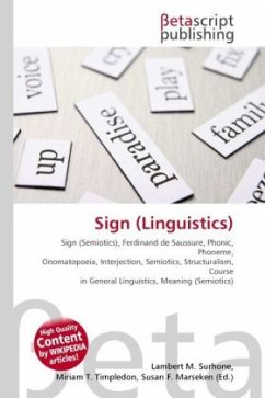 Sign (Linguistics)