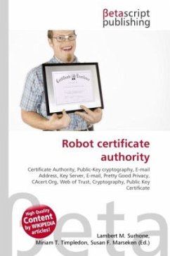 Robot certificate authority