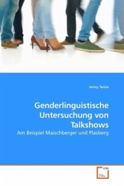 Genderlinguistische Untersuchung von Talkshows - Tarsia, Jenny