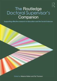 The Routledge Doctoral Supervisor's Companion