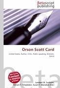Orson Scott Card - Herausgeber: Surhone, Lambert M. Marseken, Susan F. Timpledon, Miriam T.