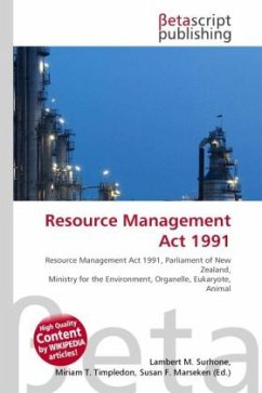 Cover Resource Management Act 1991