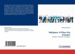 Cover MySpace: A Place For Friends?