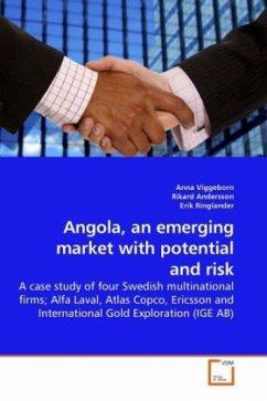 Angola, an emerging market with potential and risk - Viggeborn, Anna;Andersson, Rikard;Ringlander, Erik