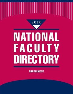 National Faculty Directory Supplement