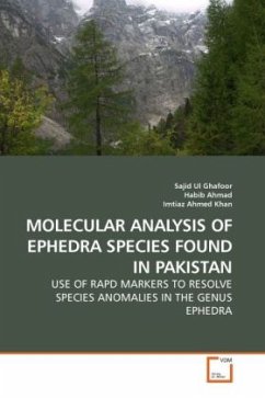 MOLECULAR ANALYSIS OF EPHEDRA SPECIES FOUND IN PAKISTAN - Ghafoor, Sajid Ul;Ahmad, Habib;Ahmed, Imtiaz