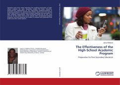 The Effectiveness of the High-School Academic Program