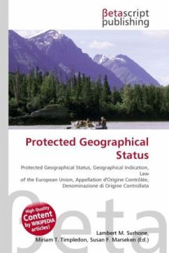 Protected Geographical Status Protected Geographical Status