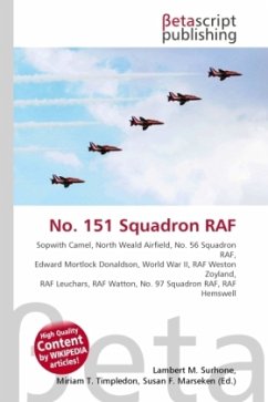 Cover No. 151 Squadron RAF