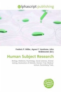 Cover Human Subject Research