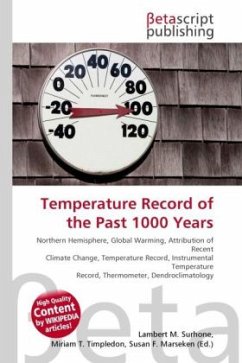 Temperature Record of the Past 1000 Years