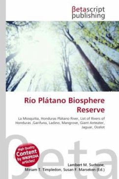 Río Plátano Biosphere Reserve