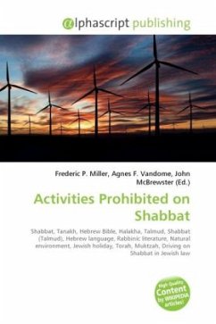 Activities Prohibited on Shabbat Activities Prohibited on Shabbat