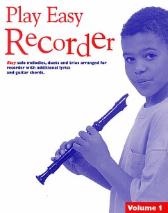 Cover Play easy Recorder vol.1 easy solo melodies, duets and trios for recorder and guitar
