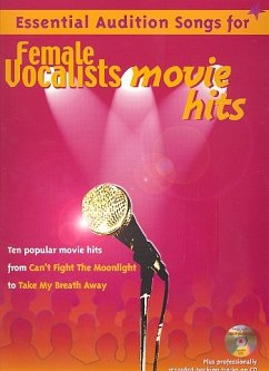 Cover Essential audition songs for female vocalists (+CD): 10 popular movie hits
