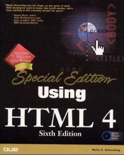 Cover Using HTML 4, w. CD-ROM