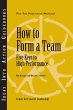 How to Form a Team: Five Keys to High... - Bild 1
