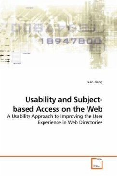 Usability and Subject-based Access on the Web - Jiang, Nan